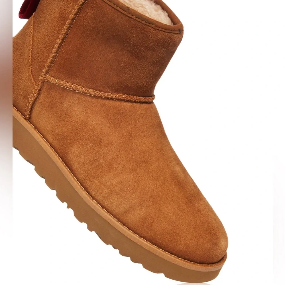 NEW UGG Women’s 1122671 Classic Logo Zip Mini Boots